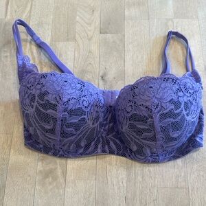 Victoria's Secret Purple Lace Underwire Bra